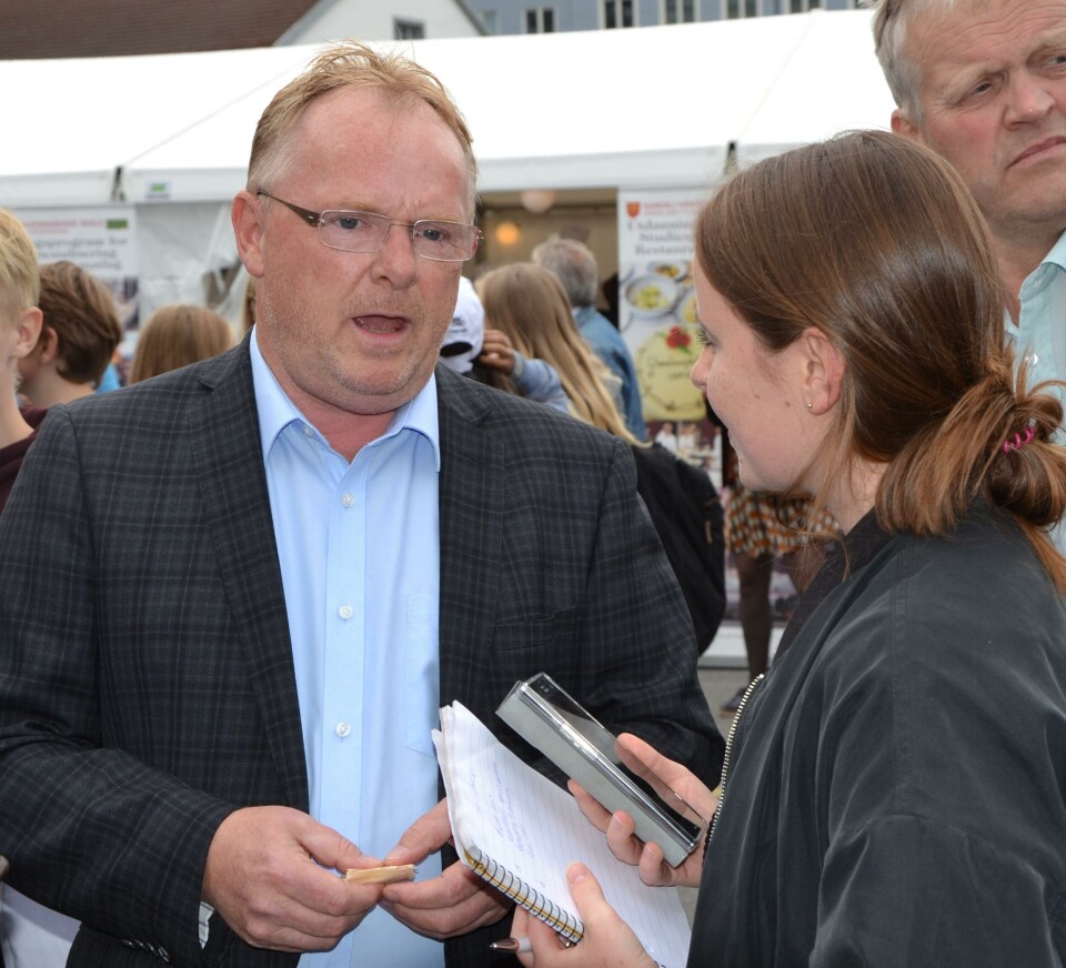 Per Sandberg sier til kyst.no at Havmerden ankres opp enten i helgen eller i neste uke. Foto: Therese Soltveit.