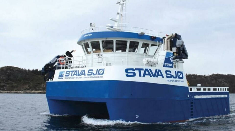 Heimli Ship Design har inngått ny kontrakt på en arbeidsbåt til Stava Sjø AS. Foto: Hemli Ship Design.
