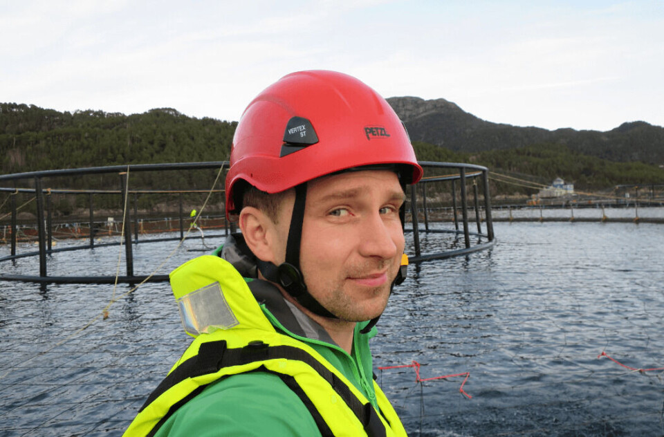 Lars Wasa Andersen, salgsspesialist havbruk i ABB forteller at de mener at det er realistisk å helelektrifisere lokaliteten raskt. Foto: ABB Lars Wasa Andersen, salgsspesialist havbruk i ABB forteller at de mener at det er realistisk å helelektrifisere lokaliteten raskt. Foto: ABB
