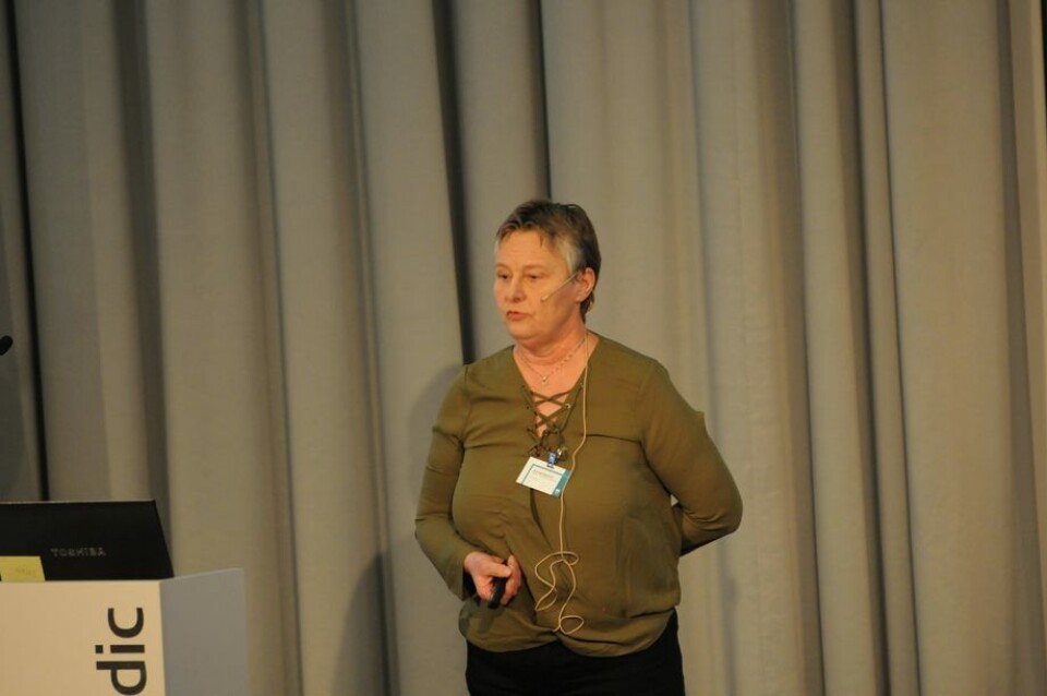 Solveig Nygaard, veterinær og daglig leder i Fomas går over i ny rolle i selskapet. Foto: Pål Mugaas Jensen. Solveig Nygaard, veterinær og daglig leder i Fomas går over i ny rolle i selskapet. Foto: Pål Mugaas Jensen.