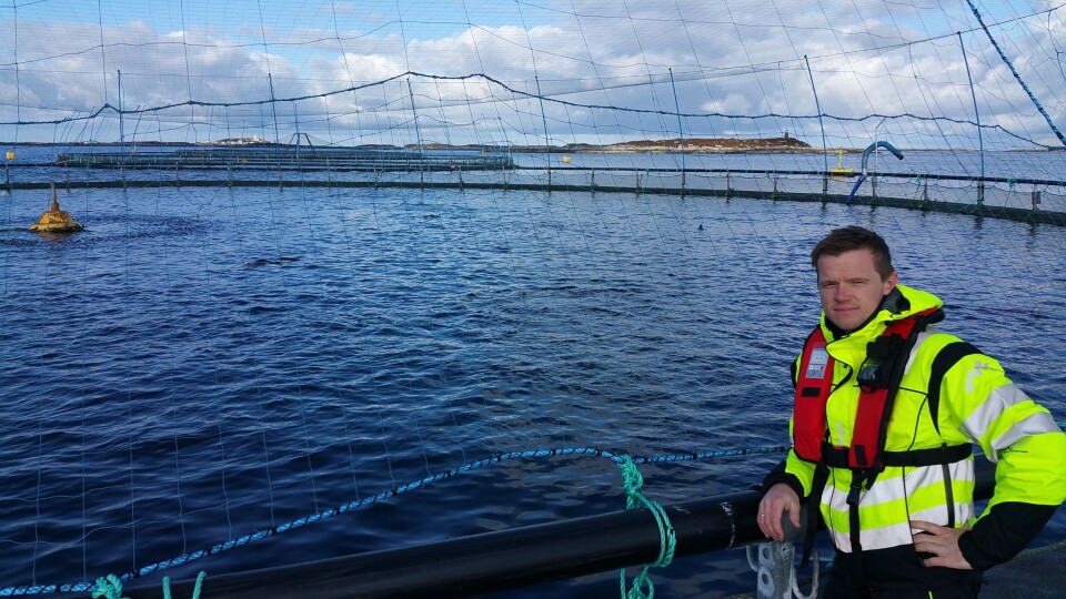 Regiondirektør Ørjan Tveiten. Foto: Marine Harvest.