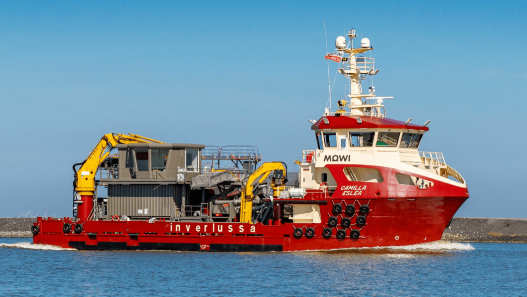 Det nye fartøyet skal etter planen starte i arbeid ved utgangen av september. Foto: Inverlussa Marine Services.