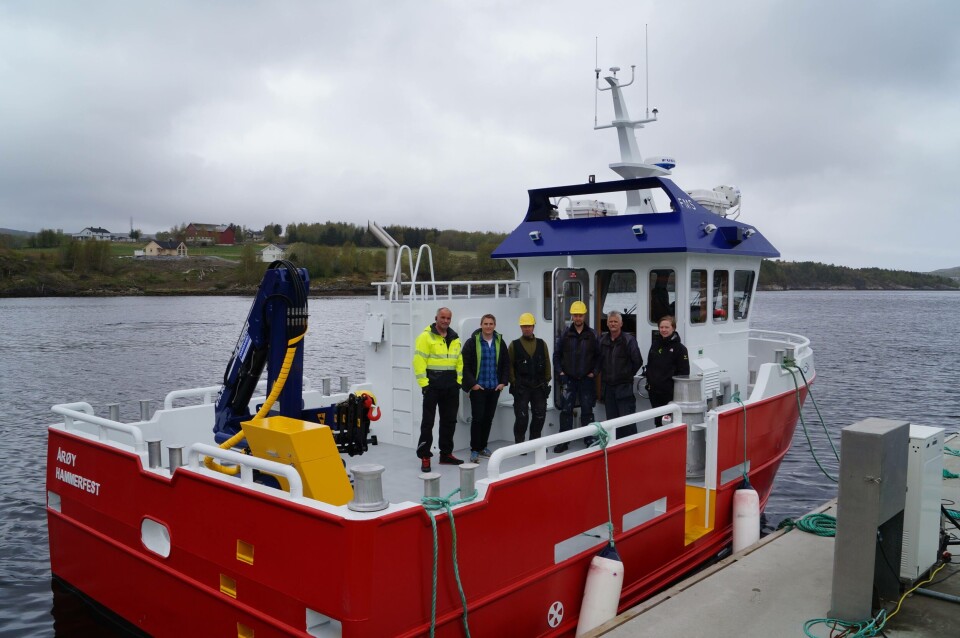 NRS Finnmark fikk nylig overlevert Årøy. Foto: Folla Maritime Service.