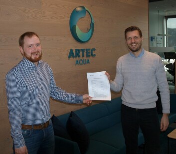 Ola André Synes, Nordic Steel og Anders Haram, Artec Aqua.