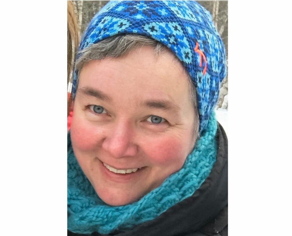 Hilde Ribe, biologisk kontroller i Egil Kristoffersen og Sønner AS. Foto: privat.