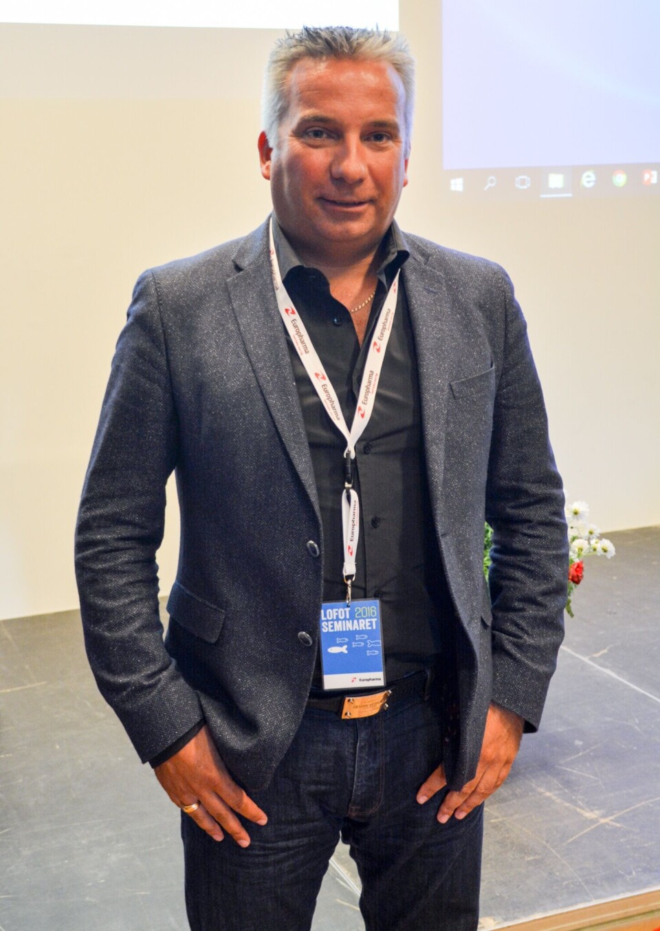 Frode Mathisen, Grieg Seafood. Foto: Maja Borgvatn Karlsen.