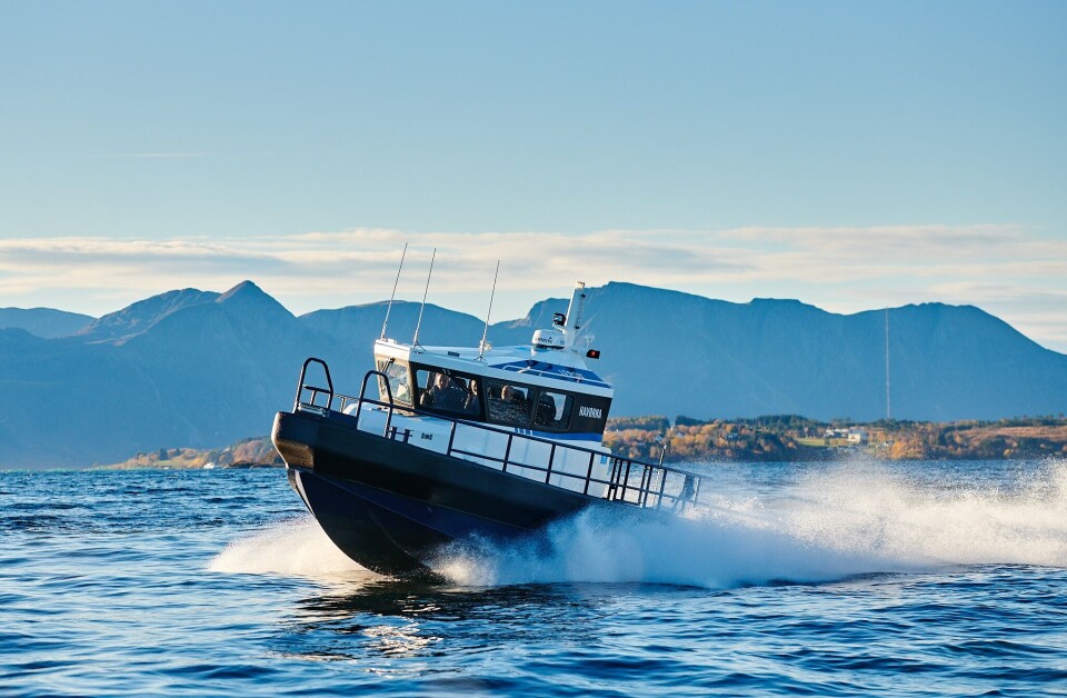 Flying Fish Z-serien kjennetegnes av høy fart og gode sjøegenskaper. Foto: Brunes Foto