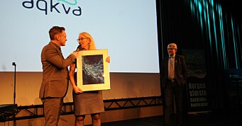 Hun fikk årets AqKva-pris