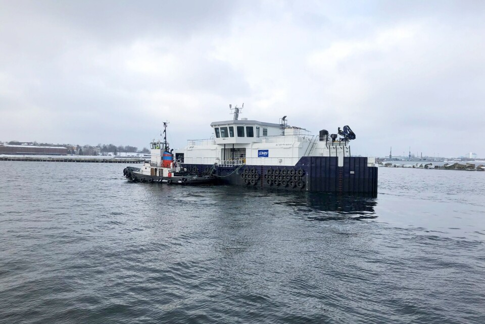 Norges første hybridflåte vil bli driftet av batterier som lades av overskuddsenergien fra generatorene om bord. Foto: AKVA group/Kverneland Energi.