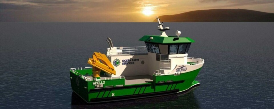 Ocean Farm Services velger å samarbeide med MPI. Foto: Marine Design