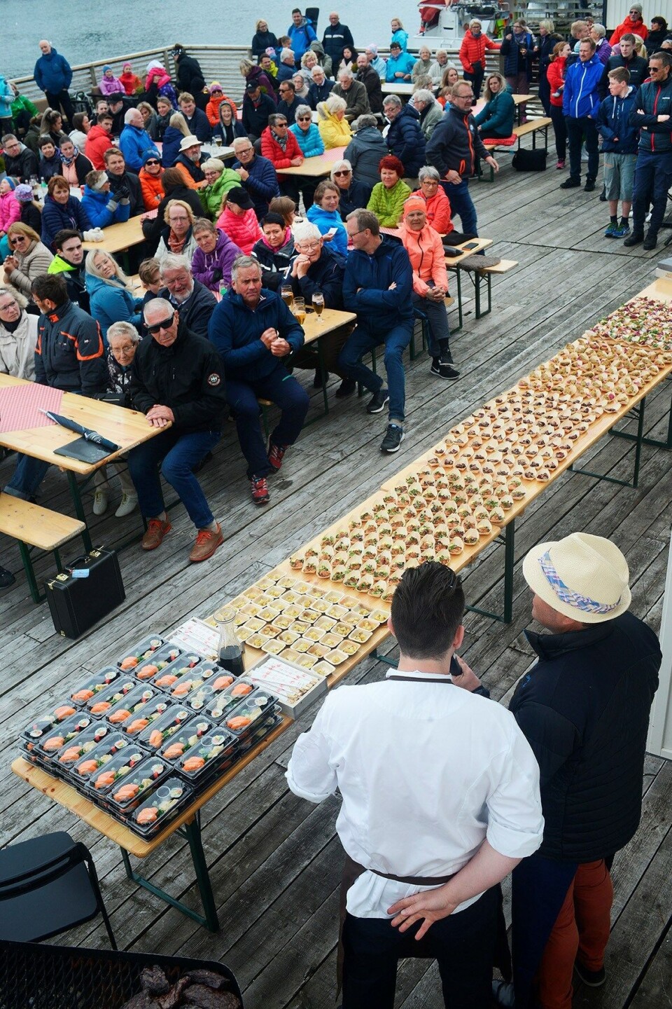 Festihval og 70-års markeringen ble en sann folkefest. Foto: Anders Carlsson.