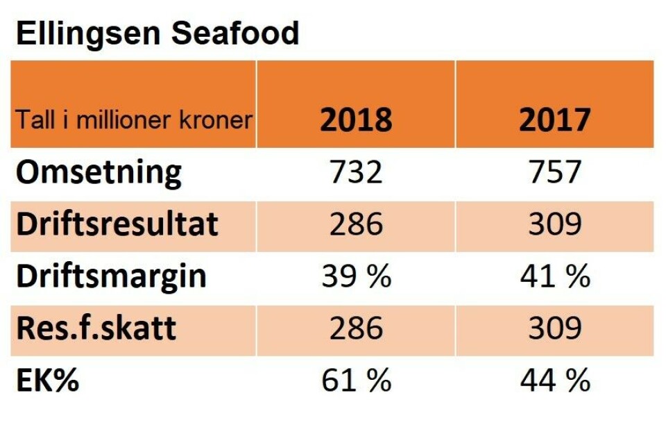 Ellingsen styrket egenkapitalen