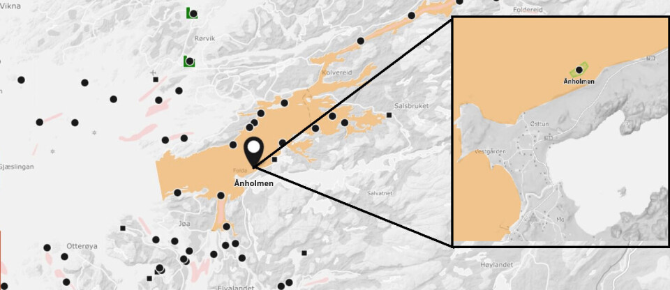 Det er påvist Furunkulose på en av lokalitetene til Emilsen Fisk nord i Trøndelag. Kilde: Barentswatch