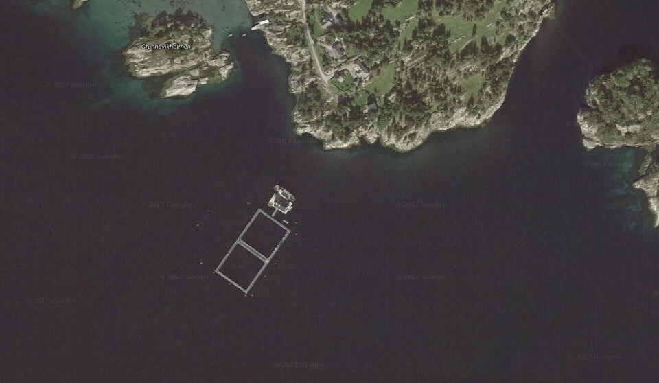 Lokaliteten Duesund i Masfjorden. Kilde: Google maps.