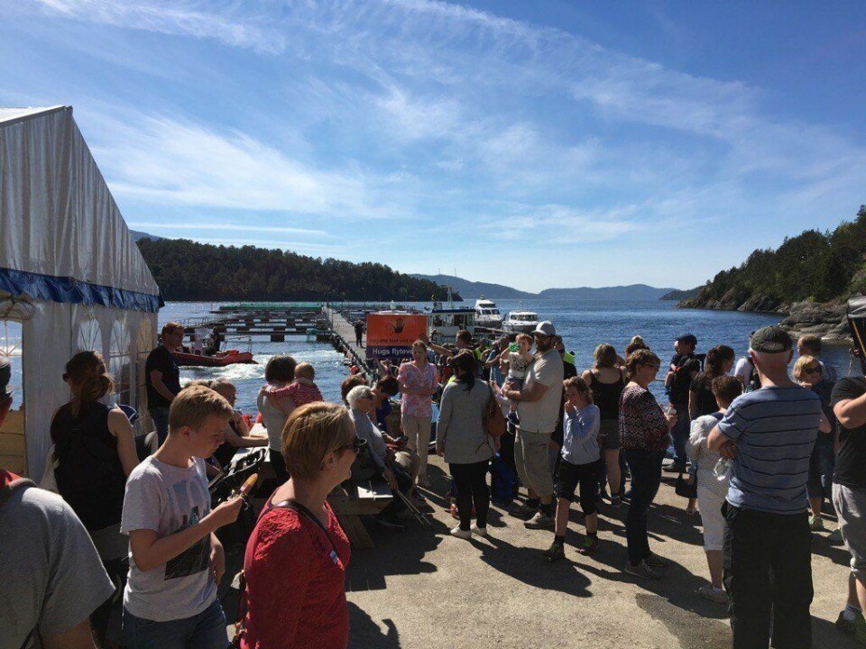 Open dag hos Steinvik Fiskefarm avlyses
