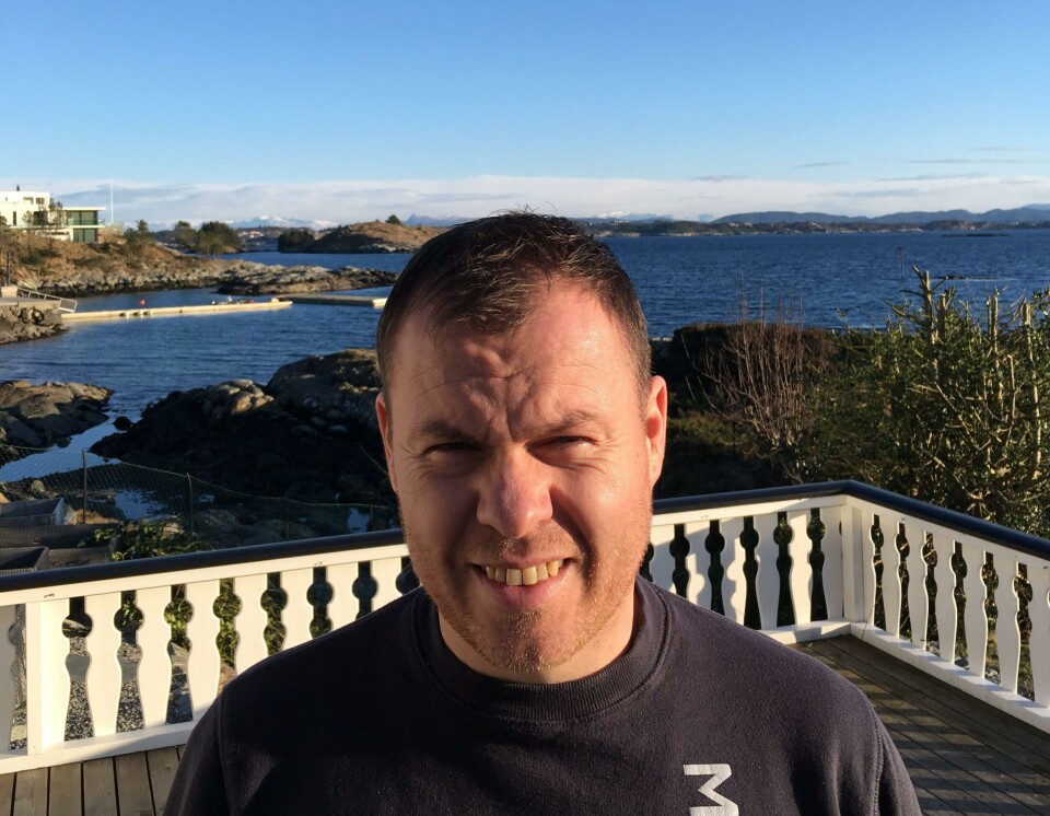 Tore Bakke er både medeier og kaptein ombord på Seihav. Foto: Tore Bakke.