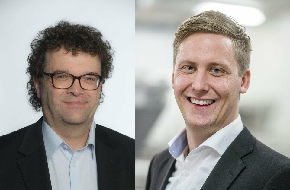 Jonas Jónasson, CEO StofnFiskur og produksjonsdirektør Benchmark Genetics og Rudi Ripman Seim, Fiskehelsesjef Benchmark GeneticsKontakt: rudi.seim@bmkgenetics.com