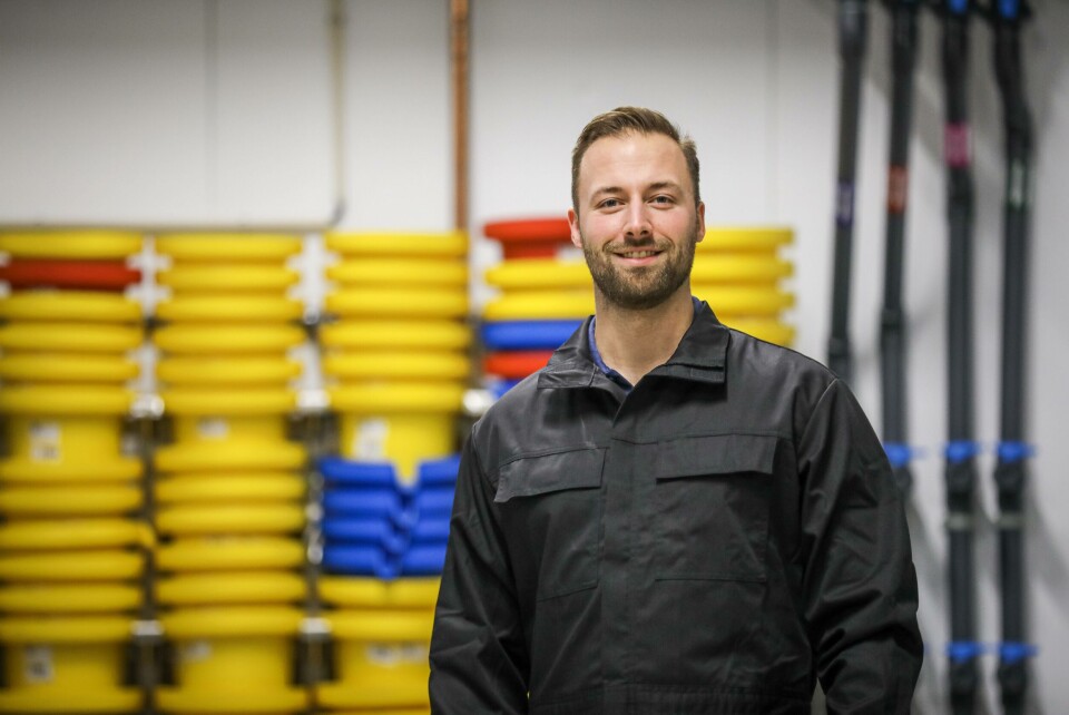 Kristian Sørmo, produksjonssjef i Benchmark Genetics Salten Kristian Sørmo, produksjonssjef i Benchmark Genetics Salten