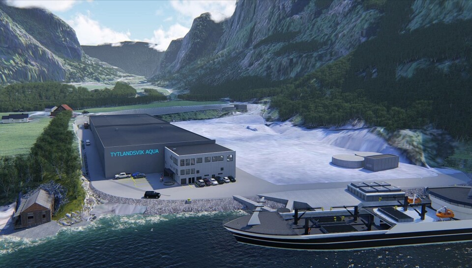 Tytlandsvik Aqua. Illustrasjon: Veidekke.