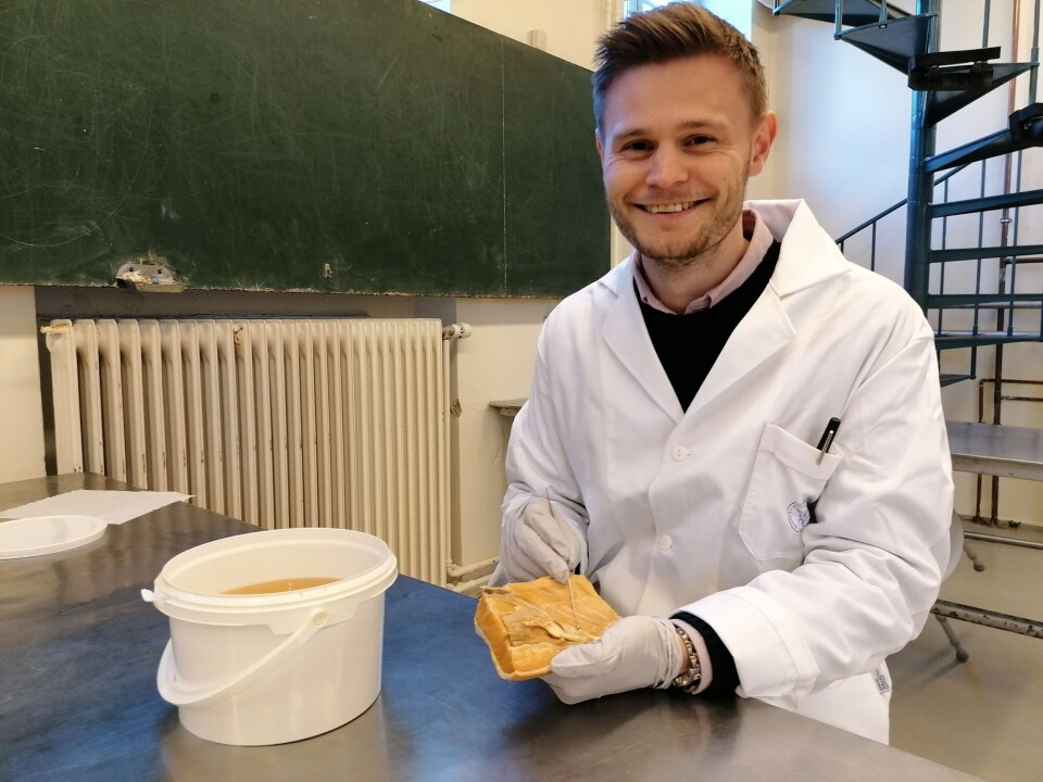 Oskar Mongstad Løken (26). Foto: NMBU