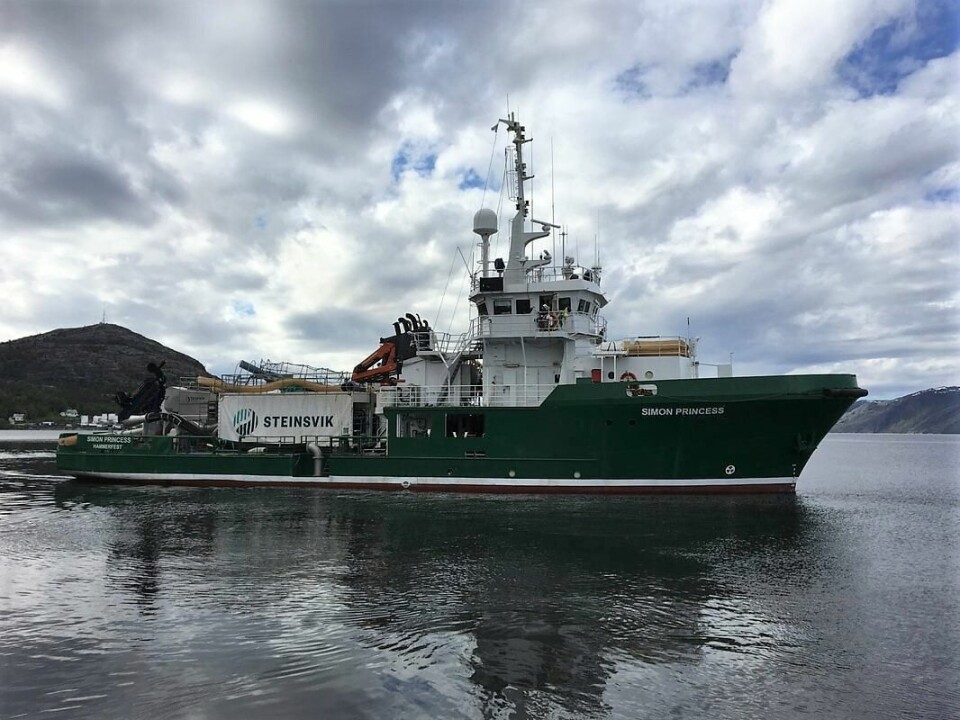 Finnmark Brønnbåtrederi sitt fartøy Simon Princess er vesentlig oppgradert det siste året, for å være best mulig rustet for å håndtere effektiv fjerning av lakselusen. Foto: FBR.