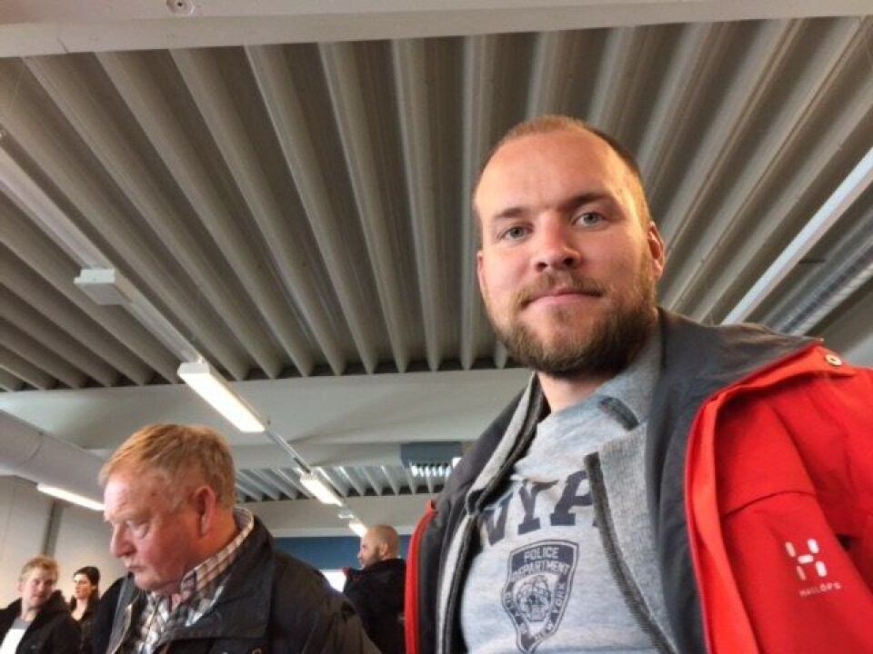 Daglig leder Henrik Melingen i Austevoll Melaks AS. Foto: AM.