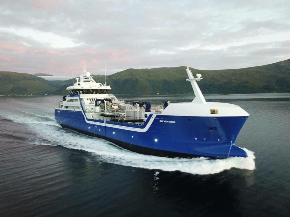 Brønnbåten «Ro Venture» ble nylig overlevert rederi. Foto: Larsnes Mek. Verksted Brønnbåten «Ro Venture» ble nylig overlevert rederi. Foto: Larsnes Mek. Verksted