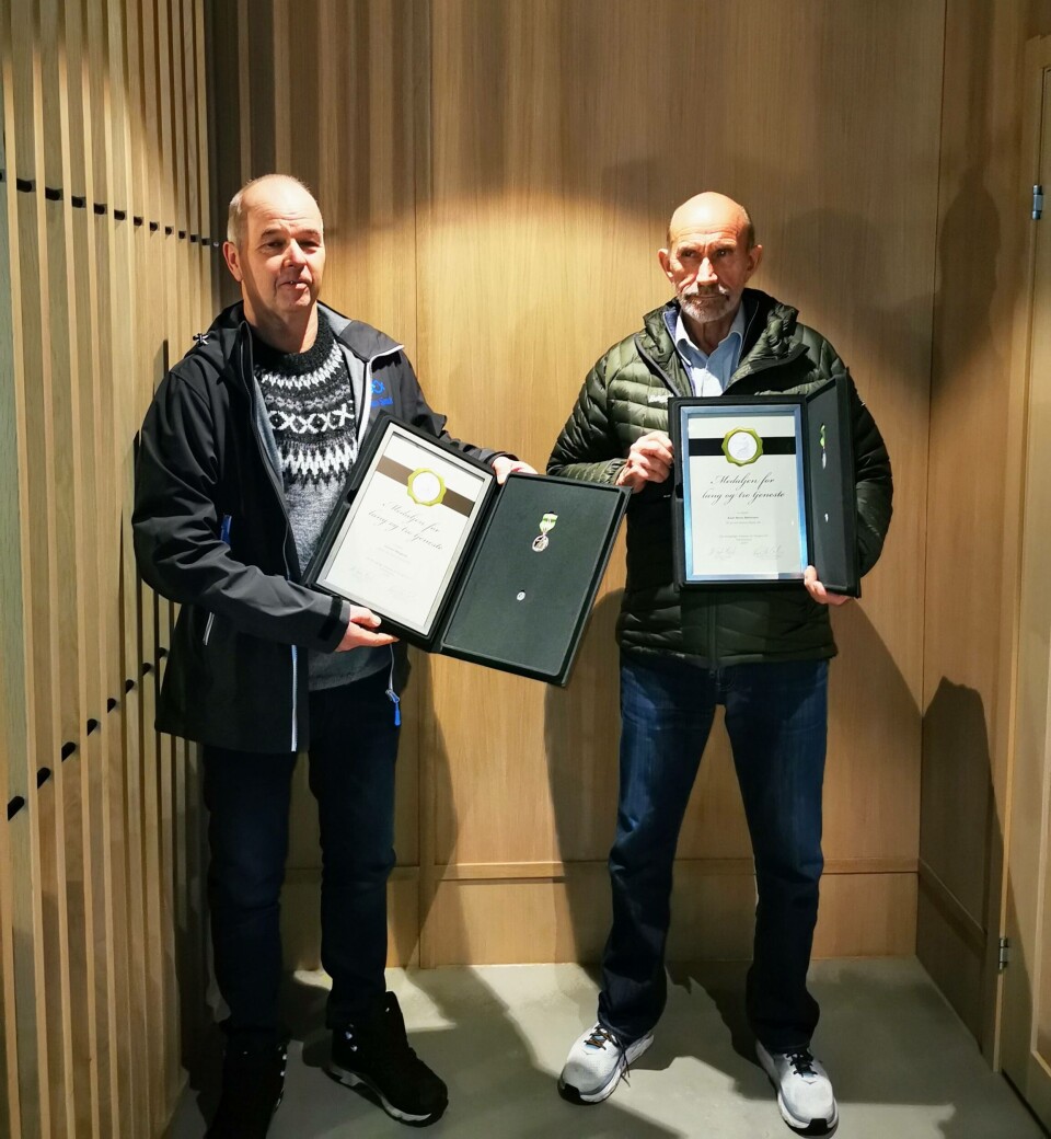 f.v. Lorents Skoglund, Knut Edvardsen. Foto: Paal Robert Haagensen