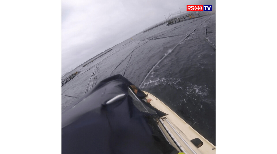 Video av redningsoperasjonen. Foto: Redningsselskapet.