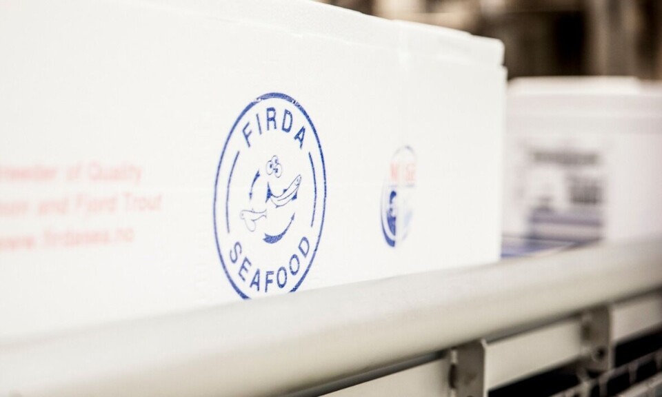Firda Seafood og ICE Seafood inngår samarbeidsavtale. Foto: Firda Seafood AS.
