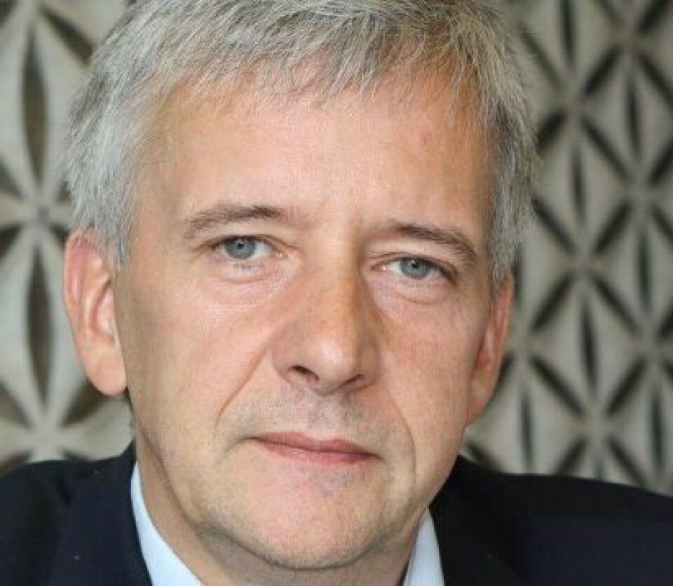 Regin Jacobsen, konsernsjef i Bakkafrost forteller om forhøyet dødelighet på ene lokaliteten til selskapet. Foto: Arkivfoto.