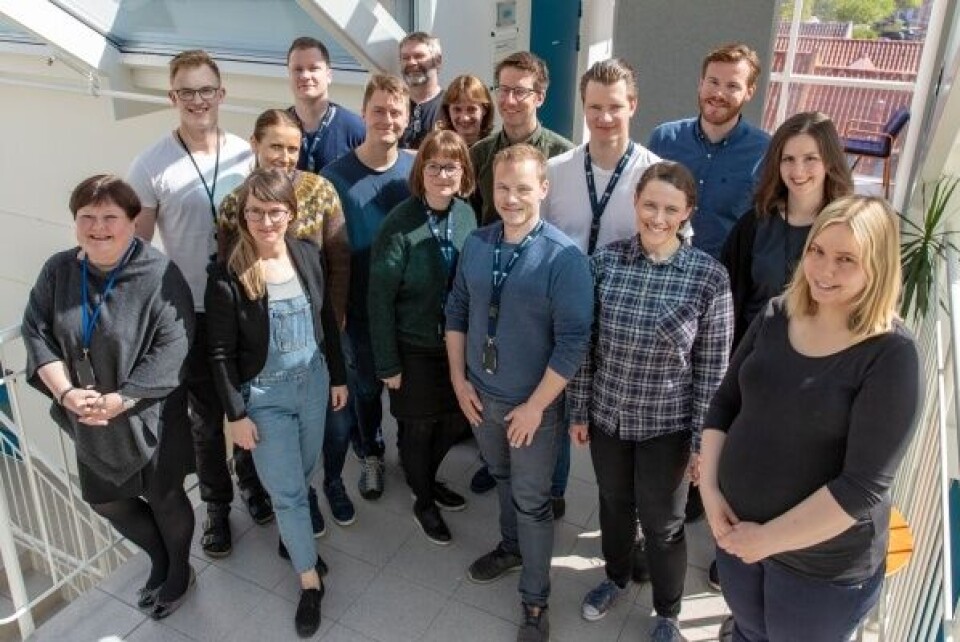 Ansatte i Fiskeridirektoratet som har jobbet med utviklingstillatelser. Foto: Vegard Oen Hatten / Fiskerdirektoratet.