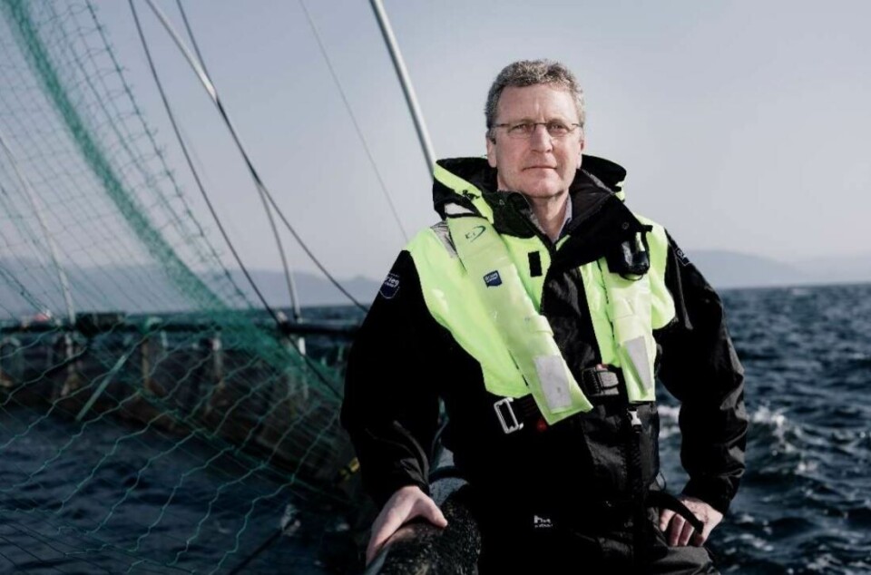 Grieg Seafood slaktet cirka 20.500 tonn i kvartalet. Avbildet er CEO Andreas Kvame. Foto: Grieg Seafood. Grieg Seafood slaktet cirka 20.500 tonn i kvartalet. Avbildet er CEO Andreas Kvame. Foto: Grieg Seafood.