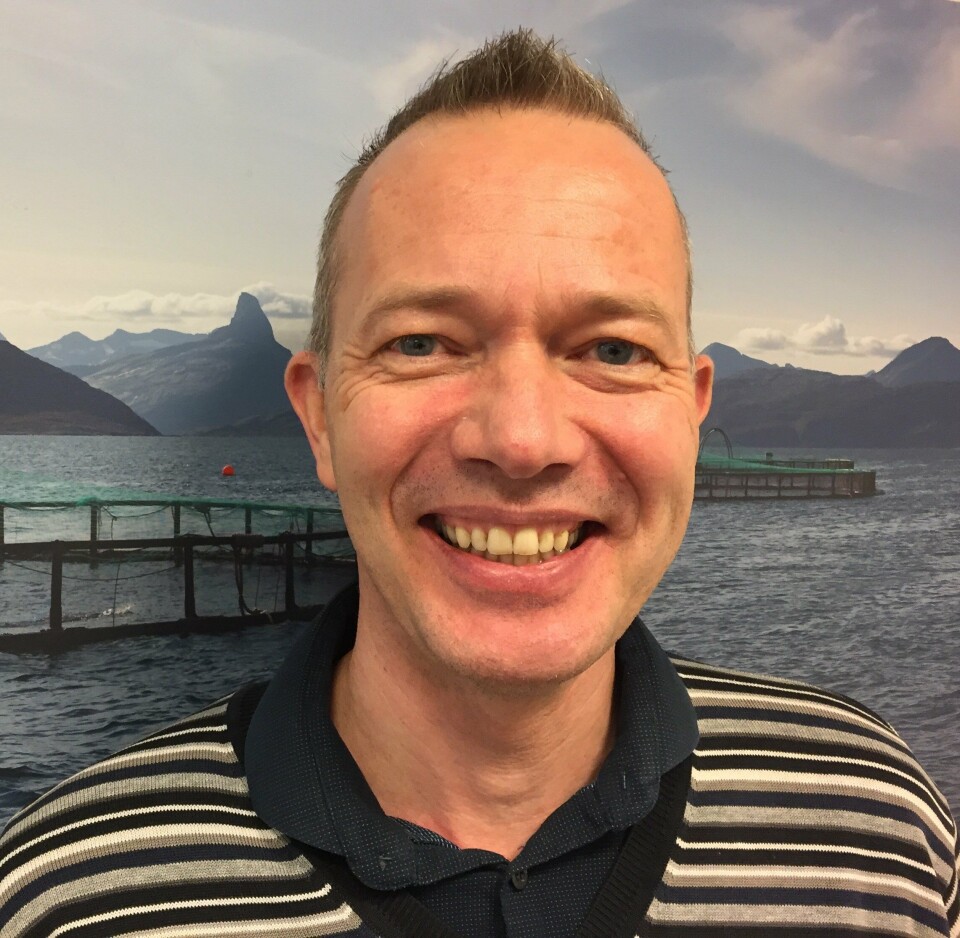 Bendik Fyhn Terjesen Innovation Manager i Cermaq Global. Foto: Cermaq.