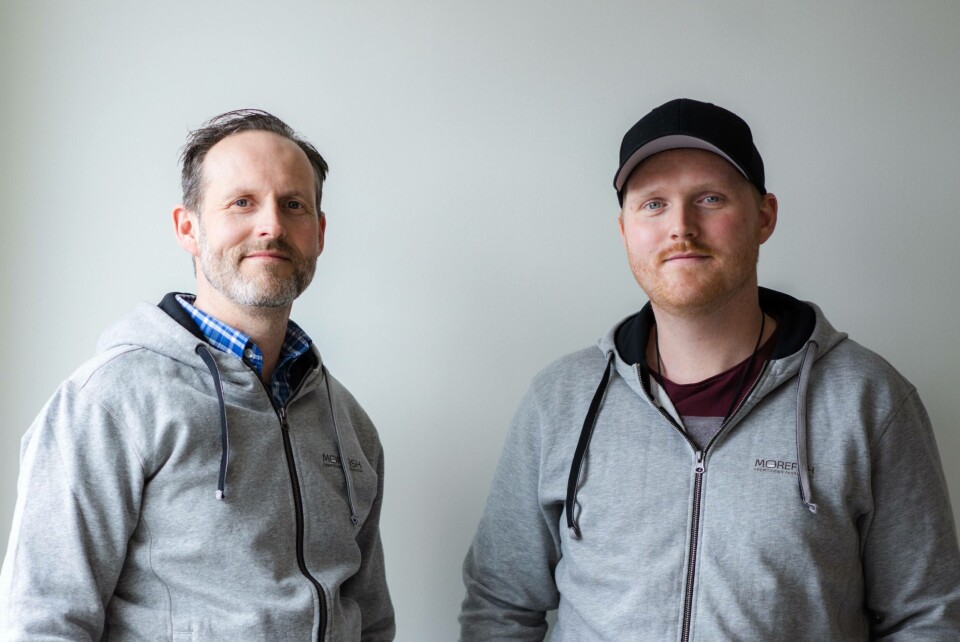 Morefish har nylig ansatt Øyvind Aaleskjær som kommer fra Sterner AS og Kristoffer Spigseth med fartstid fra Atlantic Sapphire i Danmark. Foto: Morefish