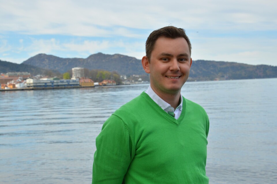 Robert Sørheim Olsen, CFO i ROVas er fornøyd med utviklingen og selskapet har gjort flere betydelige investeringer for fremtiden. Foto: Therese Soltveit.