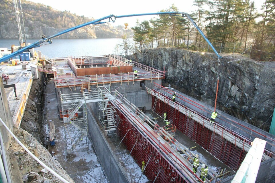 Foto av Stamsneset per februar 2018. Foto: Bergen Group. Foto av Stamsneset per februar 2018. Foto: Bergen Group.