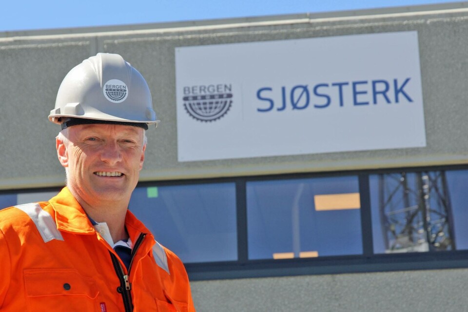 Konsernsjef Torgeir Nærø i Bergen Group ASA. Foto: Bergen Group
