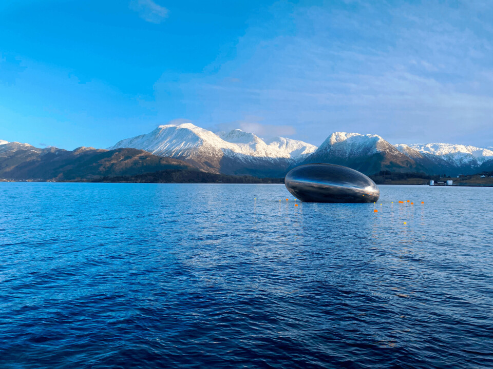 Salmon Eye skal bygges av Fluctus. Illustrasjon: Kvorning Design & Communication.