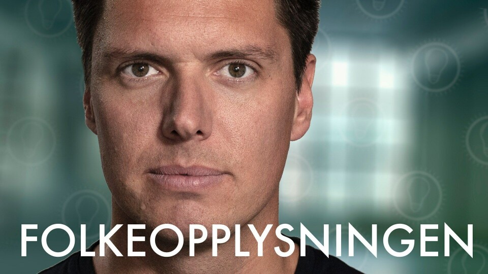Folkeopplysningen, skjermdump fra NRK.