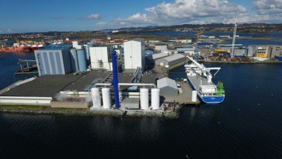 BioMars Linje 3 på Karmøy åpnet onsdag. Foto: BioMar.