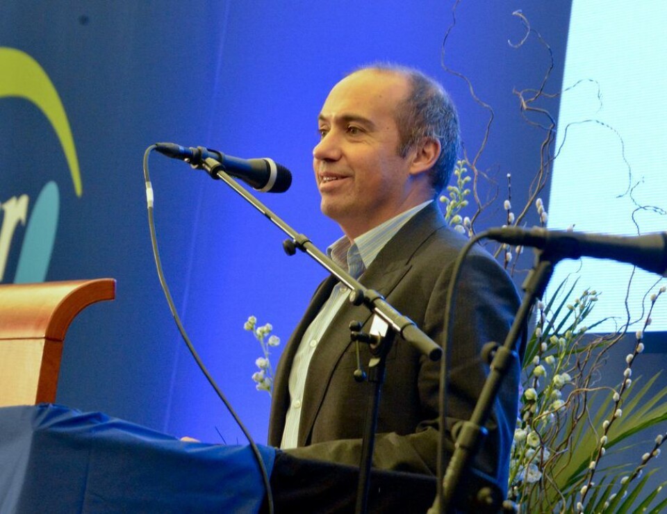 Carlos Diaz er CEO i Biomar Group. Foto: Aage Hojem/Biomar Carlos Diaz er CEO i Biomar Group. Foto: Aage Hojem/Biomar