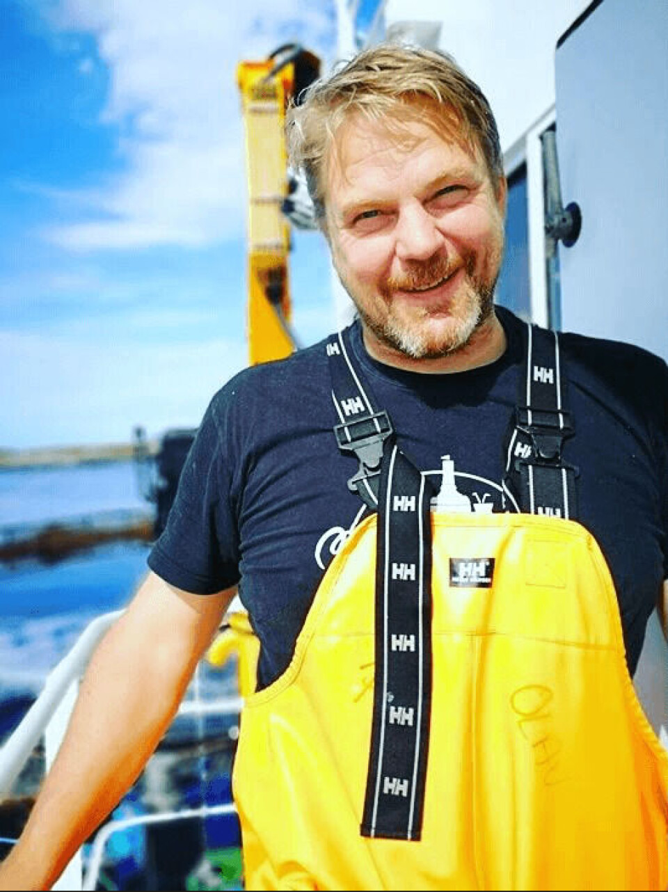 Driftsleder Trond Solsem er veldig fornøyd med den nye flåten og sier det er veldig kjekt med god lagringsplass. Foto: Privat.
