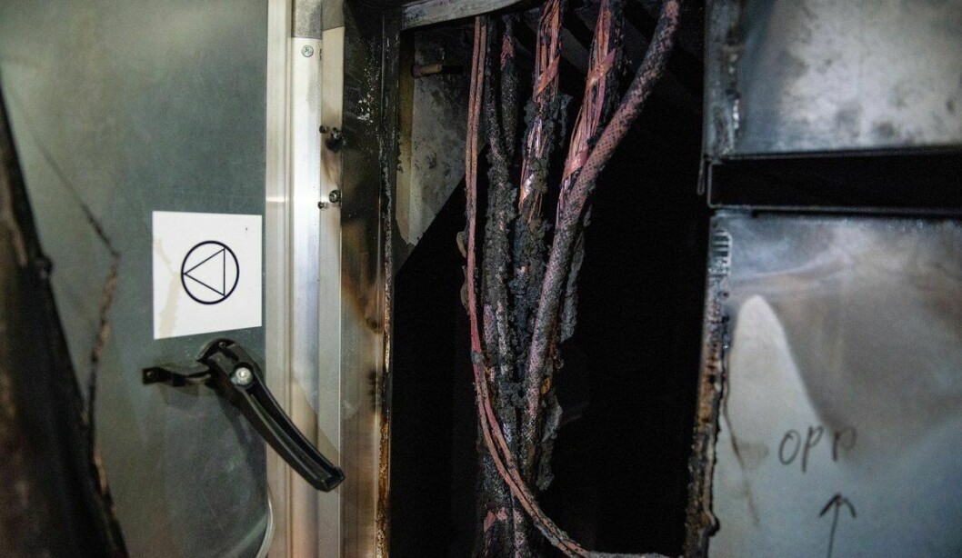 Brannen oppsto i ventilasjonsanlegget natt til torsdag. Foto: Christine Fagerbakke/Havforskningsinstituttet.nnårsaken er foreløpig ikke k
