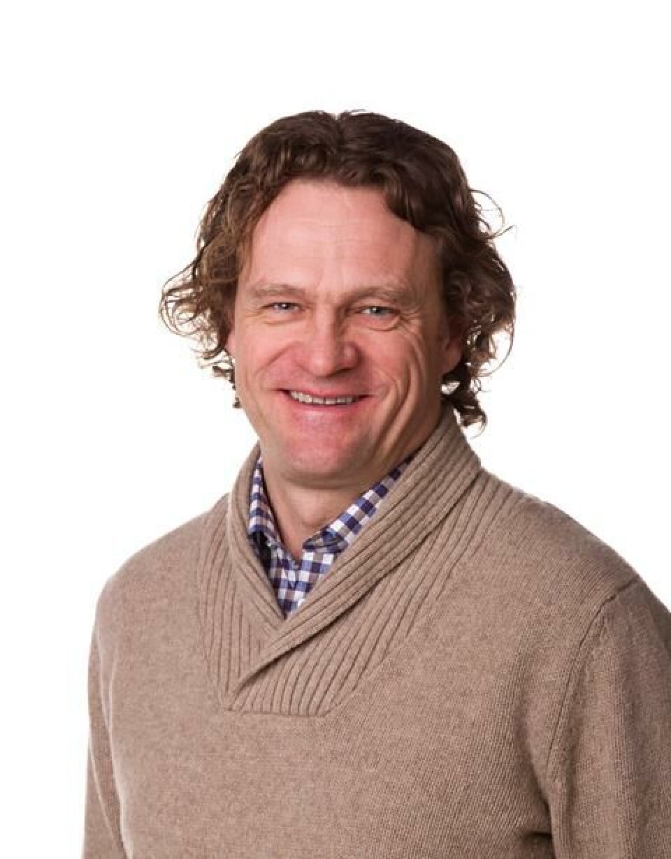 Dag Davik, salssjef for oppdrett i Brimer, fortel om ny kontrakt med Artec Aqua. Foto: SALT Studio Dag Davik, salssjef for oppdrett i Brimer, fortel om ny kontrakt med Artec Aqua. Foto: SALT Studio