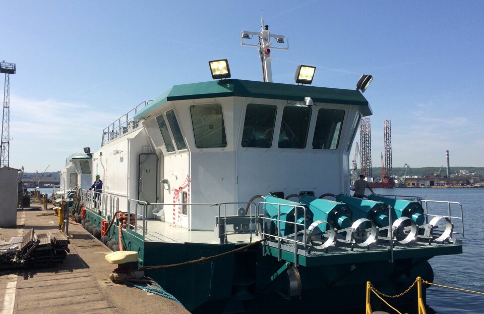 Det er på slike flåtar straumaggregata skal brukast. Foto: Steinsvik AS.