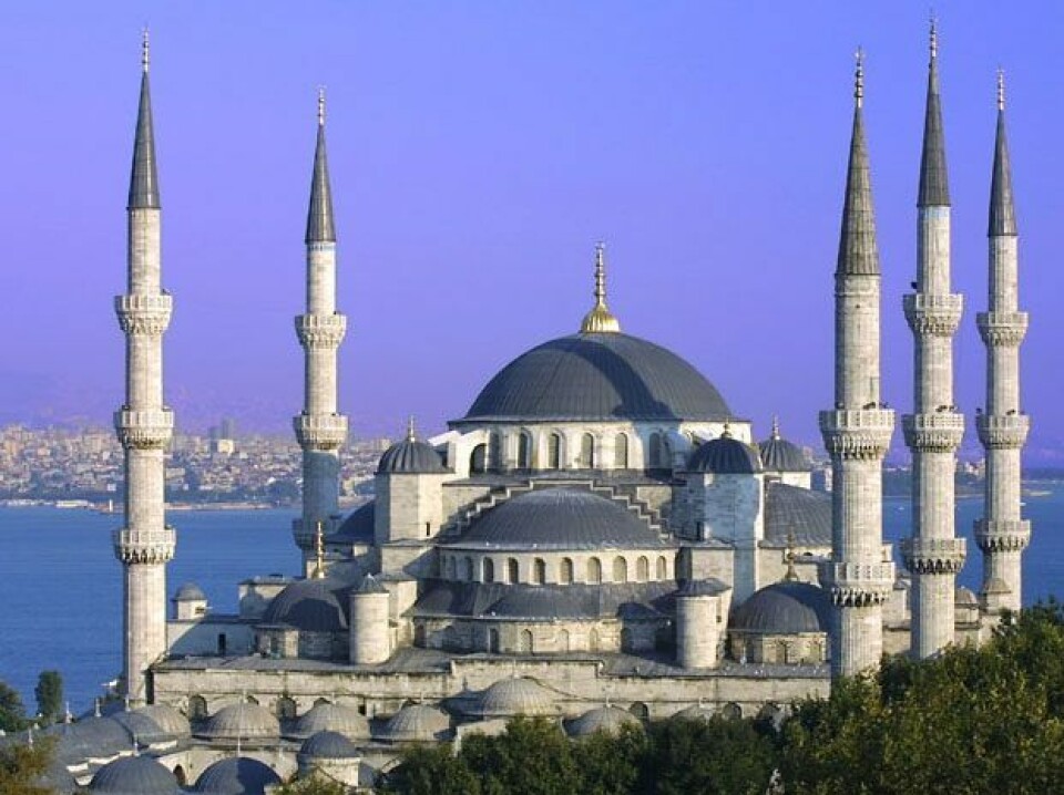 Istanbul, den blå moske