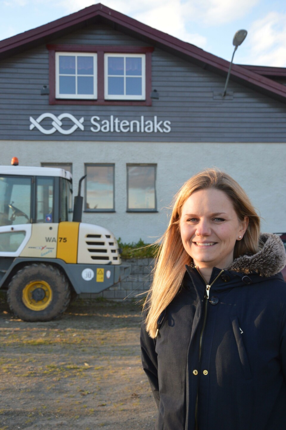 Daglig leder Yvonne Løvgavlen i Saltenlaks mener solid og jevn kvalitet på produktene er det viktigste. Foto: Therese Soltveit.