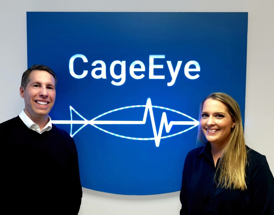 CageEye har utvidet ledergruppen med Kasper Løberg Tangen ansatt som Chief Operating Officer (COO) og Lena Bakken Køso som Chief Financial Officer (CFO). Foto: CageEye.