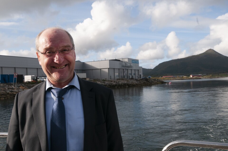 Asle Schrøder er ordfører for Senterpartiet i Steigen kommune. Han er svært glad for å ha Cermaq i kommunen. Foto: Pål Mugaas Jensen. Asle Schrøder er ordfører for Senterpartiet i Steigen kommune. Han er svært glad for å ha Cermaq i kommunen. Foto: Pål Mugaas Jensen.